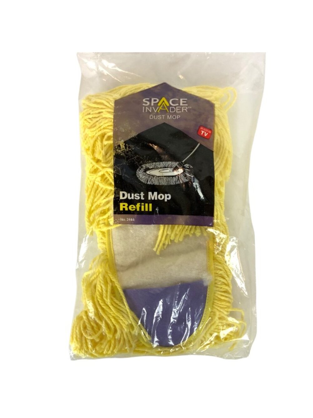 Space Invader Dust Mop Refill Yellow Cotton & Microfiber No 2444